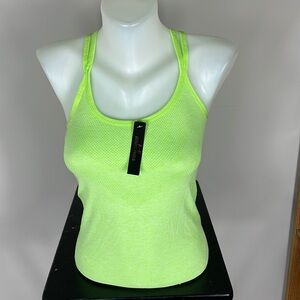 Attract Power green athletic tank top size small NWT